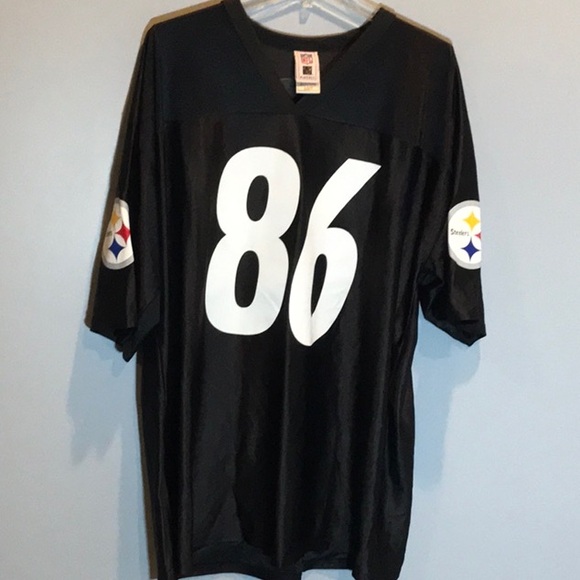 NFL Hines Ward Pittsburgh Steelers black and yellow jersey # 86 - Picture 6 of 9